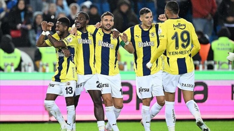 Fenerbahçe est revenu du match à l'extérieur de Trabzonspor avec une victoire 3-2 ! Voici le résumé du match ! TS : 2 FB : 3