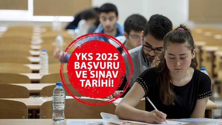 Quand sont les candidatures YKS 2025 ?  Date de l'examen ÖSYM YKS 2025 TYT, AYT, YDT !