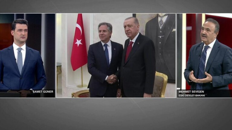 Le secrétaire d'État américain est en Turquie… L'ancien ministre d'État Sevigen a répondu aux questions de CNN TÜRK : « C'est un succès diplomatique de la Turquie. »