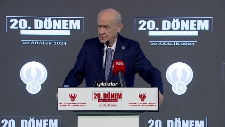 DERNIÈRES NOUVELLES : Bahçeli, leader du MHP : le terrorisme va perdre, la Turquie et la Syrie vont gagner
