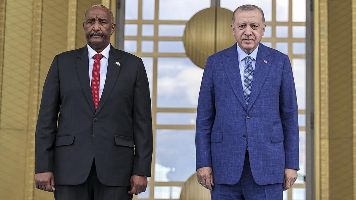 Le Président Erdoğan a rencontré le président du Conseil de souveraineté soudanais