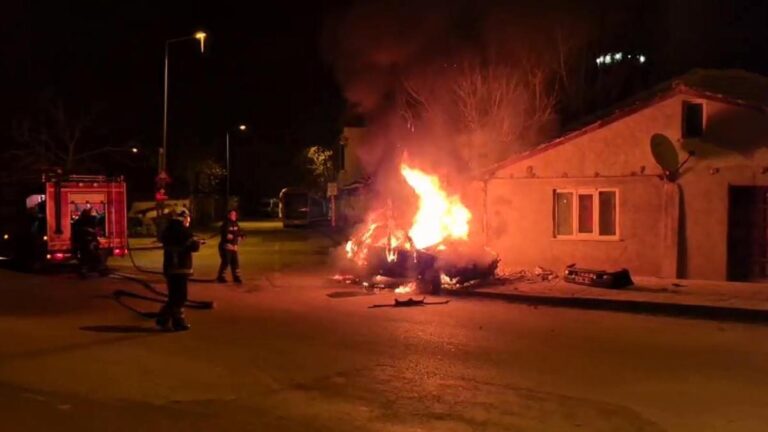 Terrible accident à Edirne ! 4 personnes brûlées vives