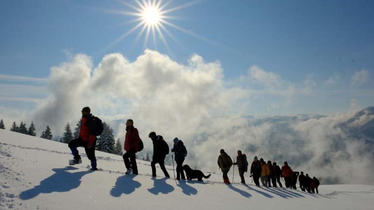 Une promenade hivernale de conte de fées sur le plateau de Tohtamur