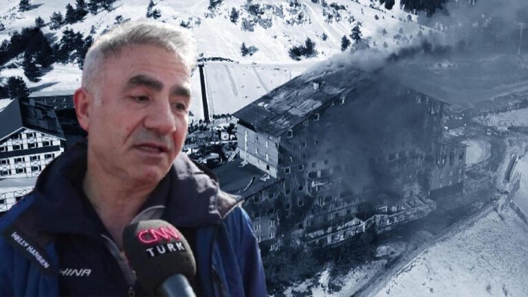 J'ai été témoin du désastre de l'incendie ! Il a raconté à CNN TÜRK ce qui s'est passé : « LES SIRÈNES N'ONT PAS SONNÉ, ELLES BRÛLENT DE BAS EN HAUT »