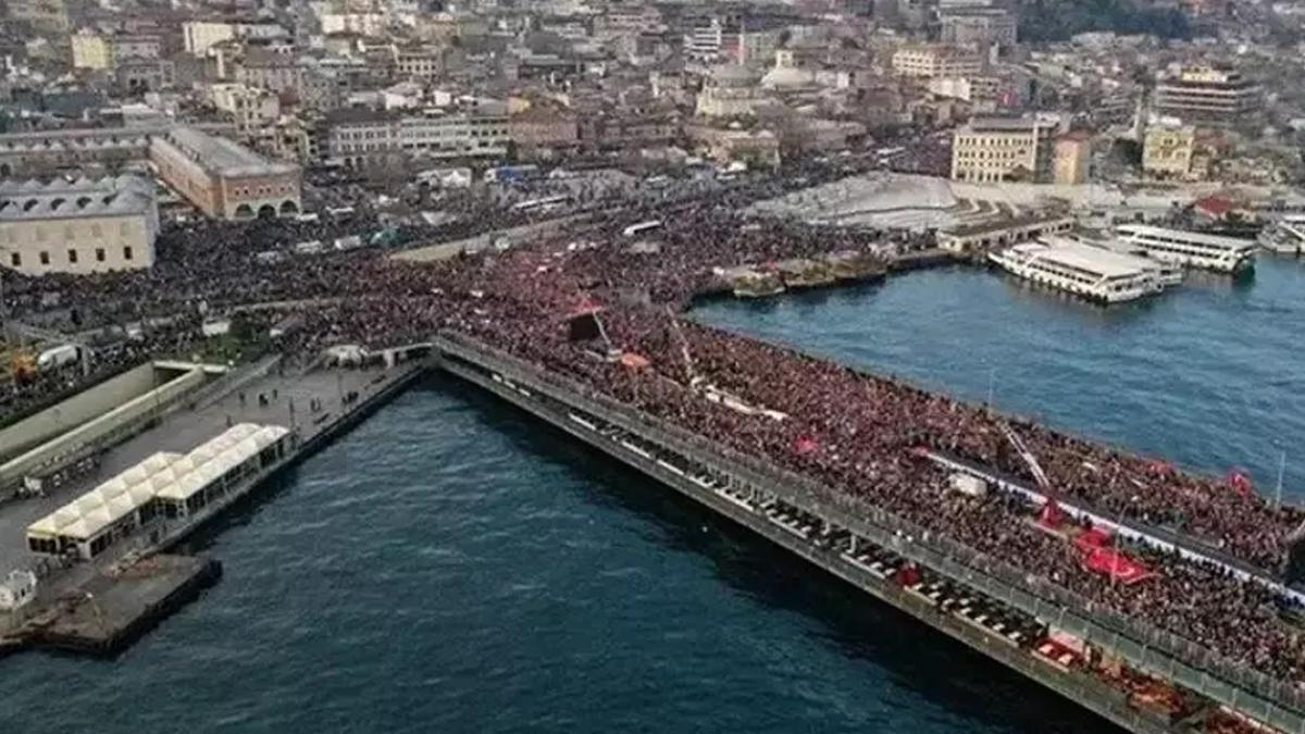 Rassemblement historique de Gaza à Galata ! Les détails d’entrée et de transport dans la zone ont été annoncés.