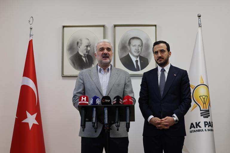 Cérémonie de livraison de la présidence provinciale du parti AK Istanbul