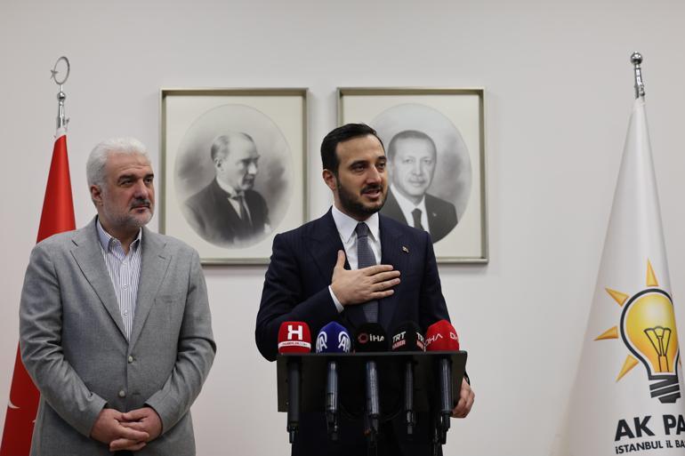 Cérémonie de livraison de la présidence provinciale du parti AK Istanbul