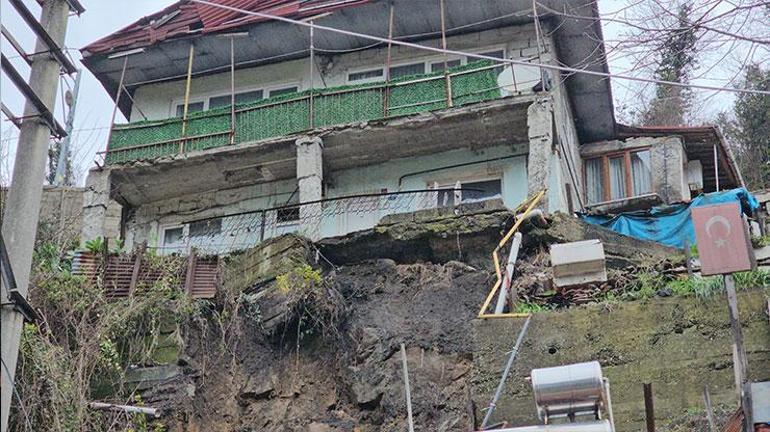 Dernière minute ... Landsskan à Zonguldak: 3 maisons ont été évaluées