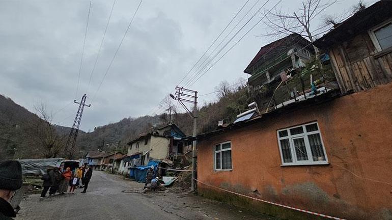 Dernière minute ... Landsskan à Zonguldak: 3 maisons ont été évaluées