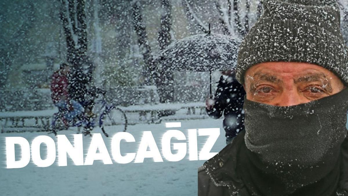 Dernière minute ... Megakent va geler! La neige arrive à Istanbul: "Un express sibérien complet!"