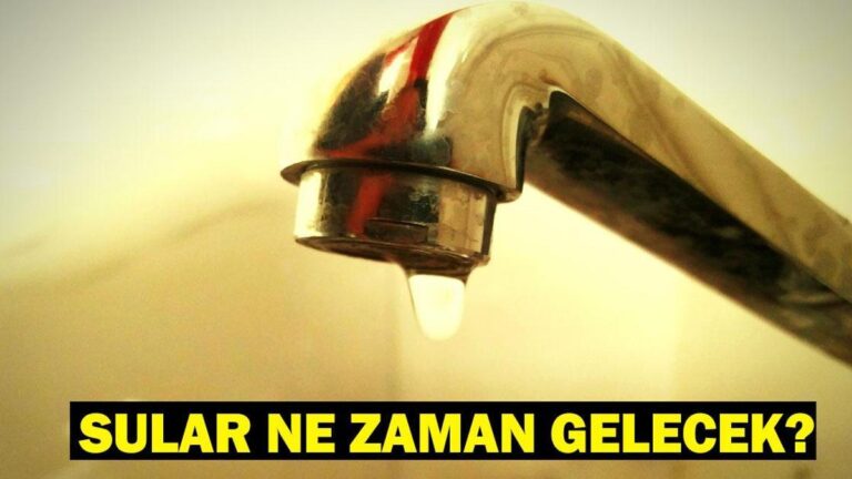 Eau d'Ankara détaillée: quand les eaux viendront-elles? 18 février 2025 Programme quotidien Aski Water