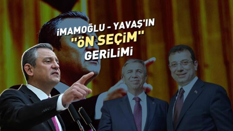 Le «candidat à la présidentielle» du CHP déterminera: la tension pré-élection de l'imamoglu et de Yavaş!