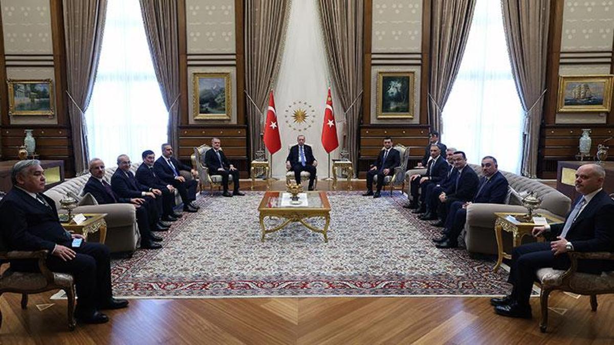 Réunion importante du président Erdoğan dans le Küllİye