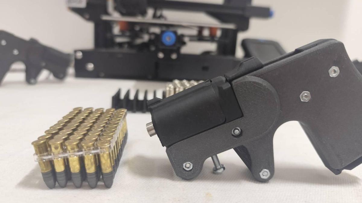 Je ne peux pas être détecté en radiographie! La personne qui a produit des armes d'assassinat avec une imprimante 3D a été capturée