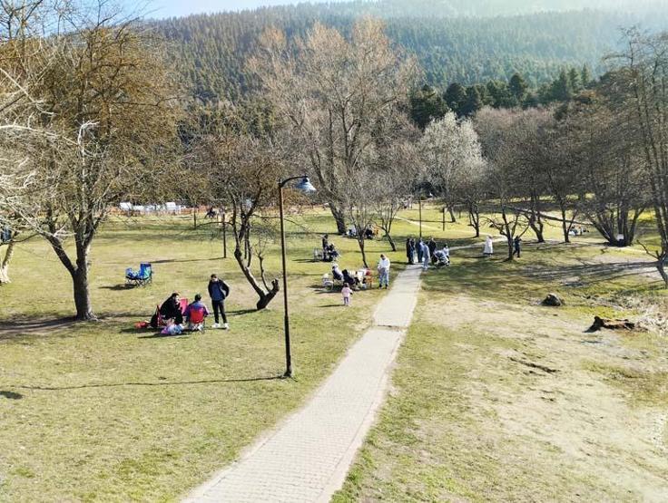 Densité de semestre dans le parc naturel de Gölcük