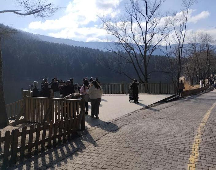 Densité de semestre dans le parc naturel de Gölcük