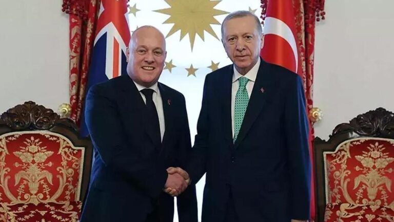 Le président Erdoğan a accepté le Premier ministre néo-zélandais