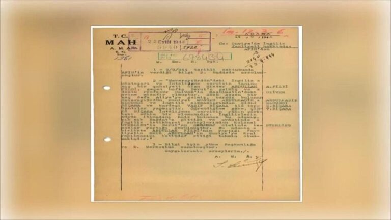 Rapport d'agent britannique au MIT, l'un des code du personnel, nommé '' afin ''