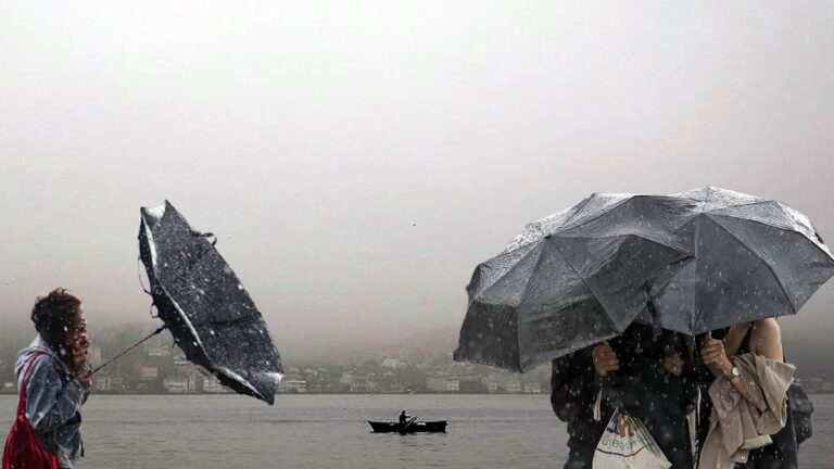 Des précipitations fortes et un temps froid avertissement à Istanbul et Marmara! Attention au 7-8 avril