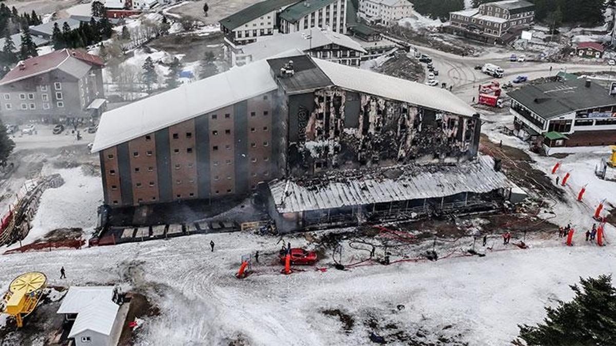 Le nombre de détention dans l'incendie de l'hôtel à Uludağ est passé à 5