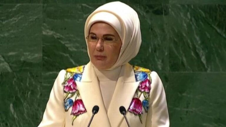 Message zéro déchet d'Emine Erdoğan!