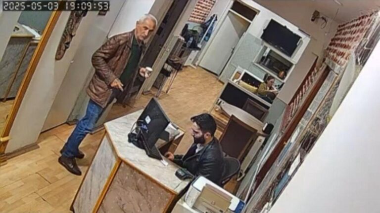 Selcuk Tengioğlu a attaqué privé, des images de l'hôtel sont apparues à l'hôtel