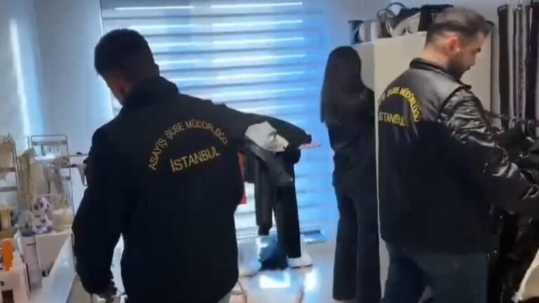 Opération de prostitution dans 3 villes basées à Istanbul: 8 détention