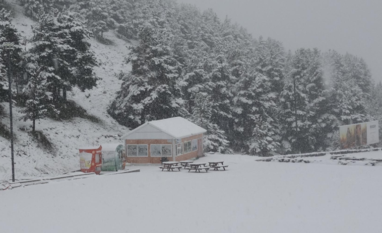 Erzurum était blanc en mai