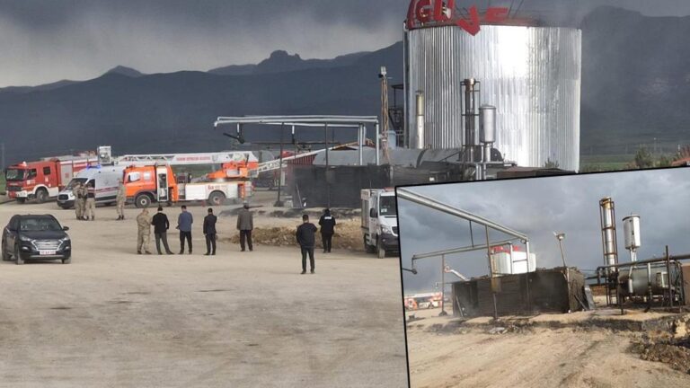 Dernière minute | Explosion dans l'installation de production d'asphalte à Erzurum: il y a mort et blessé!