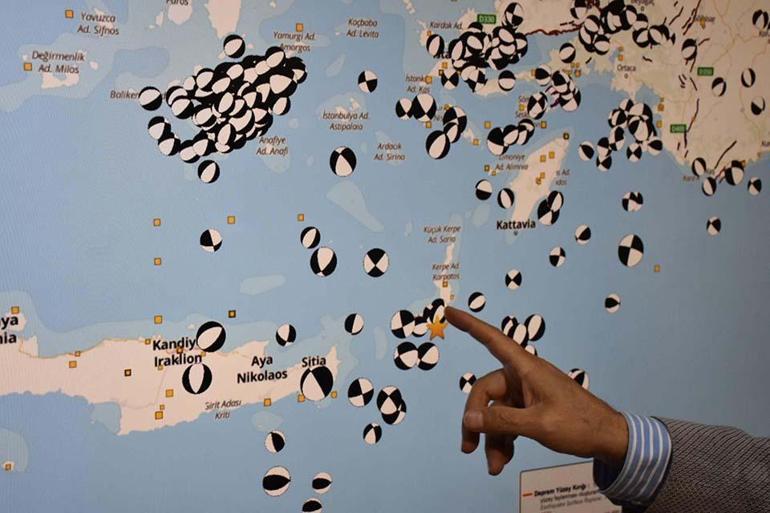 La tempête de tremblement de terre peut se développer après un tremblement de 6 tremblements dans l'avertissement de Datça avertissement