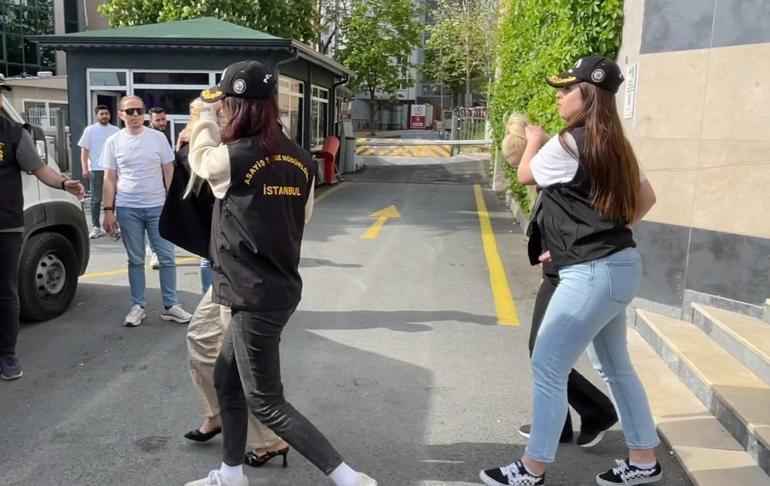 Opération de prostitution dans 3 villes basées à Istanbul: 8 détention