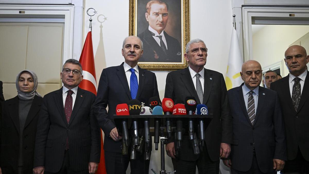 Le président du Parlement Numan Kurtulmuş, bon parti visité: le terrorisme türkiye sera créé