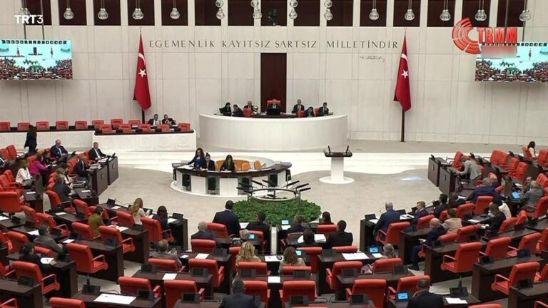 Discussion « Gaziosmanpasa » dans la Grande Assemblée nationale turque