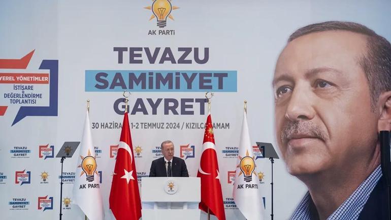 Nouveau personnel à Kızılcahamam, nouvelle carte routière: président Erdoğan Double Camp