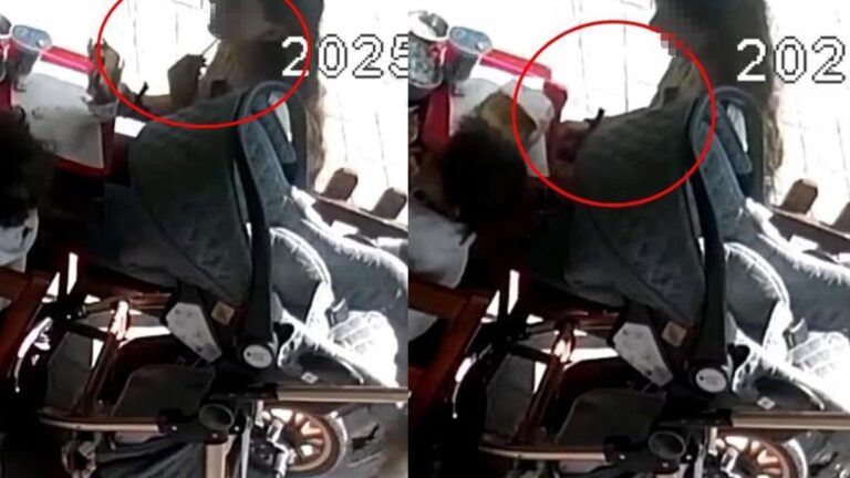 Le plan nauséeux dans le toast! La caméra de sécurité a révélé la vérité