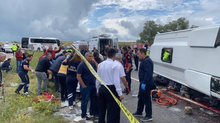 Marché de la vie à Yozgat! Accident de retour des condoléances: il y a beaucoup de morts et de blessés