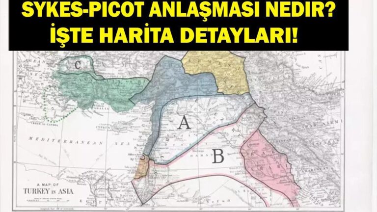 Qu'est-ce que Sykes-Picot? ACCORD SYKES-PICOT Quelles sont les limites de la carte? La remarquable remarquable «Nous n'autoriserons pas une nouvelle déclaration de Sykes-Picot»!