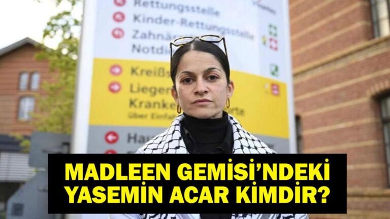 Qui est l'activiste de Madleen Ship Yasemin Acar? Yasemin Acar quel âge, où? Qui est sur Madleen Ship? Yasemin Acar et l'armée şuayb ont été libérés!