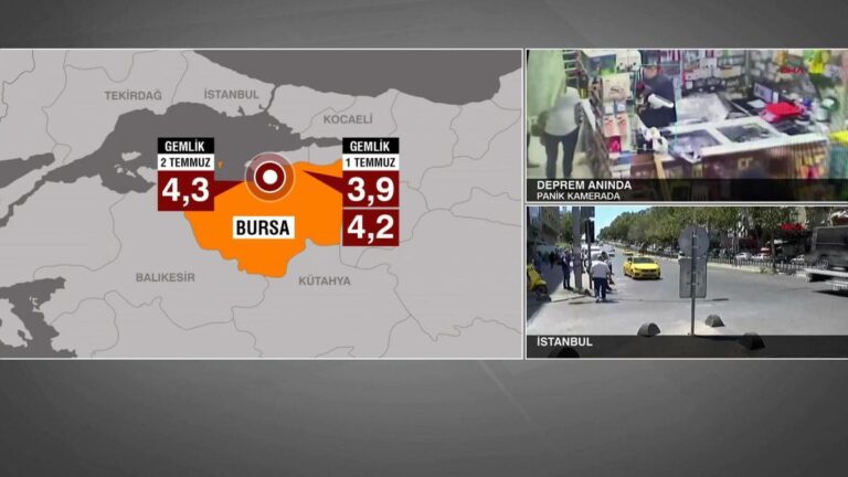 Le maire de Gemlik de CNN Türk a averti: « La moitié de la région se compose de structures risquées »