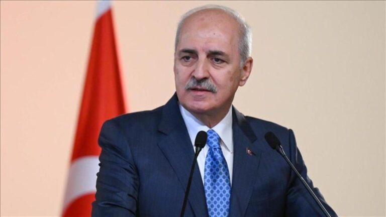 Kurtulmuş, le président de la Grande Assemblée nationale: «Fin Terror» devrait soutenir le processus