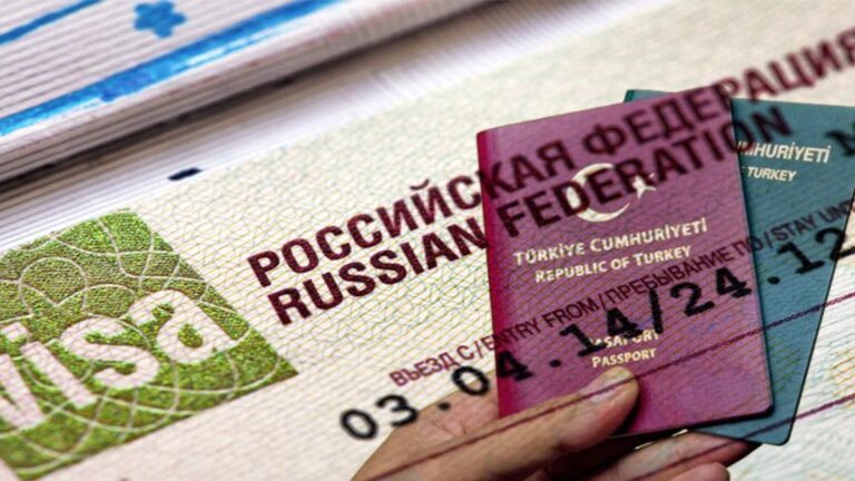 Comment obtenir un visa russe? Combien coûte les frais de visa russes 2025? Russie de Türkiye Visa 2025 situation actuelle