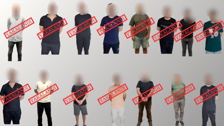 Le ministre de l'Intérieur Yerlikaya: Red Bulletin 14, le Bulletin national voulait qu'une personne a été retournée à Türkiye