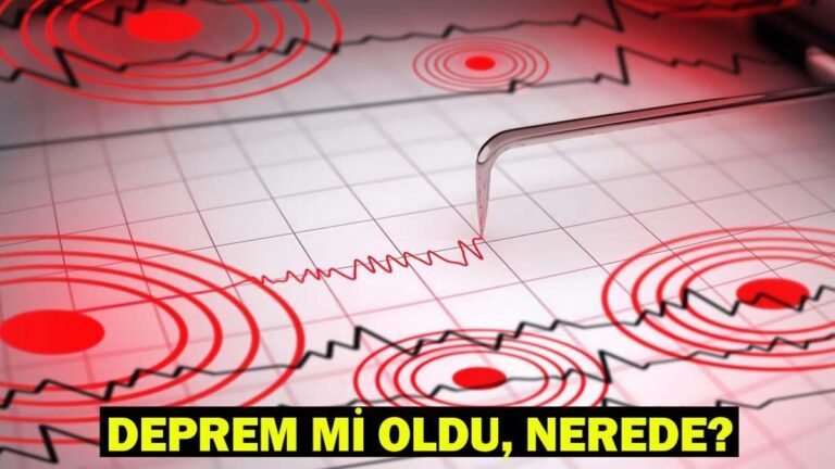 Dernières tremblements de terre liste 26 juillet 2025: Y a-t-il un tremblement de terre, où, combien d'intensité? L'observatoire Afad et Kandilli annoncé!