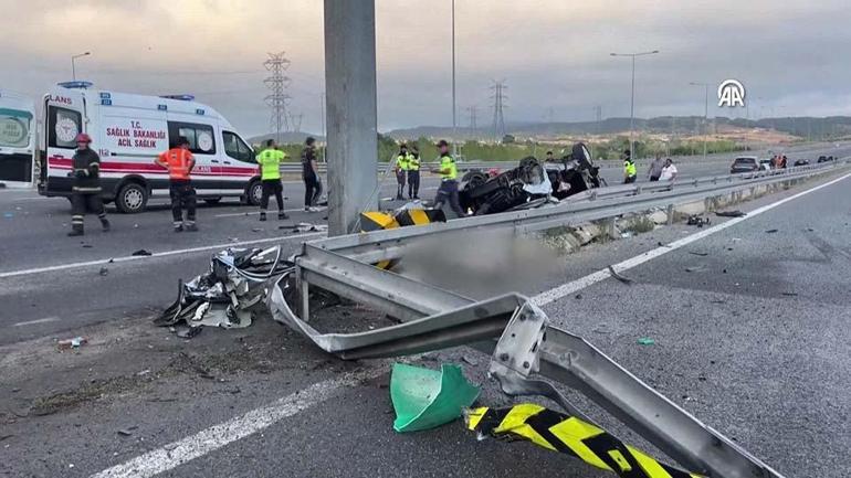 Accident désastreux sur la route North Marmara: Mère est décédée, son mari et 3 enfants ont été blessés