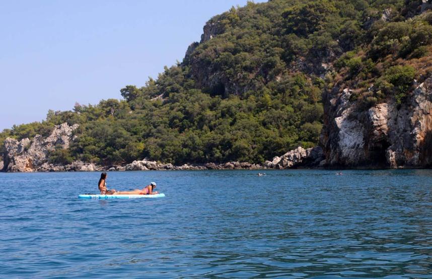 Les vacanciers affluent vers le paradis de la nature où le vert et le bleu se rencontrent; Çıralı
