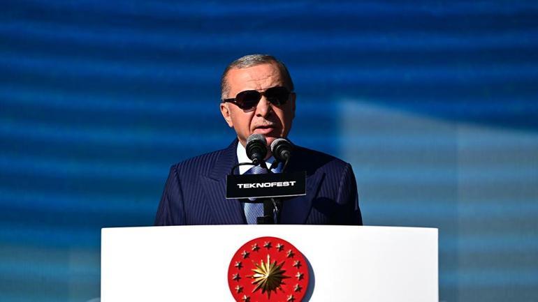 Dernière minute | Le président Erdoğan a pris la parole dans le programme de Vatan bleu teknofest: nous écrivons des épopées dans l'industrie de la défense