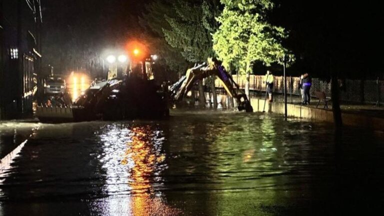 Alarme de l'armée à Ordu! Les rues sont retournées au lac sur Fatsa et Kumru