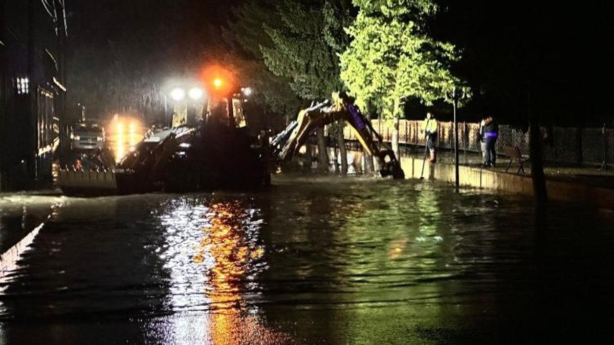 Alarme de l'armée à Ordu! Les rues sont retournées au lac sur Fatsa et Kumru