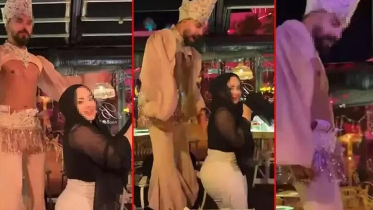 L'image qui réagit dans le lieu de divertissement! Ils ont été détenus