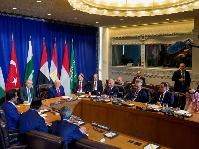 Erdogan dit que Trump rencontrant les dirigeants arabes et musulmans de Gaza était «  fructueuse ''